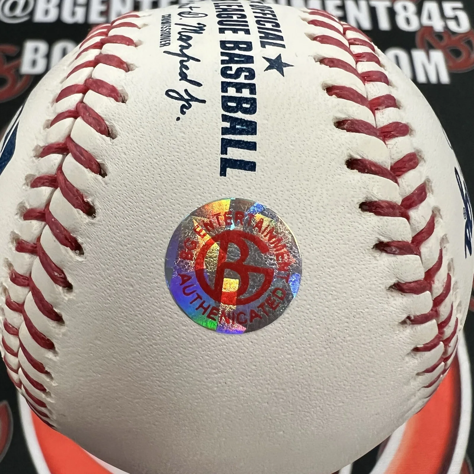 Kevin Eastman — TMNT Kevin Eastman Signed & Sketched Baseball April O’Neill Ninja Turtles BG COA, image 3