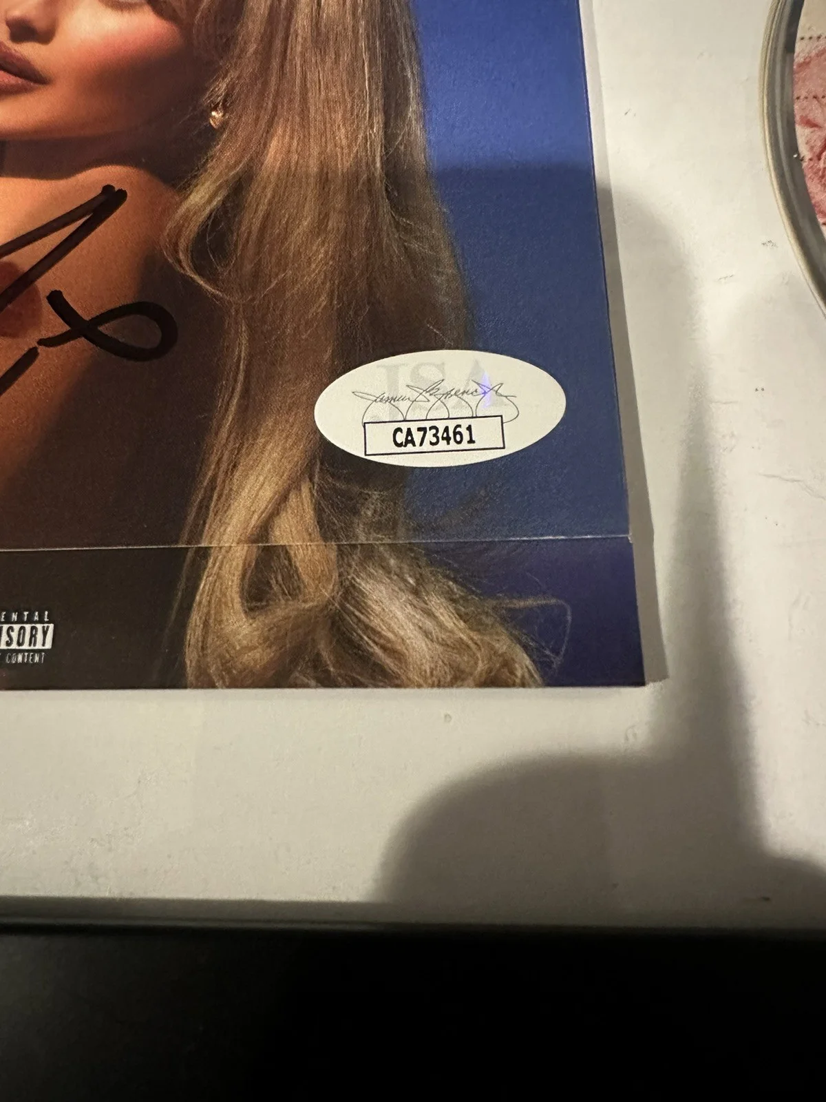 SABRINA CARPENTER SIGNED FRAMED SHORT N SWEET CD JSA COA AUTOGRAPHED SINGER, image 3