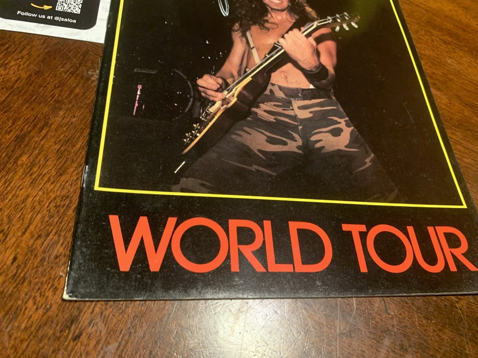 Ted Nugent Signed Autographed 9.5x12 Original 1982 Tour Program JSA Cert, image 4