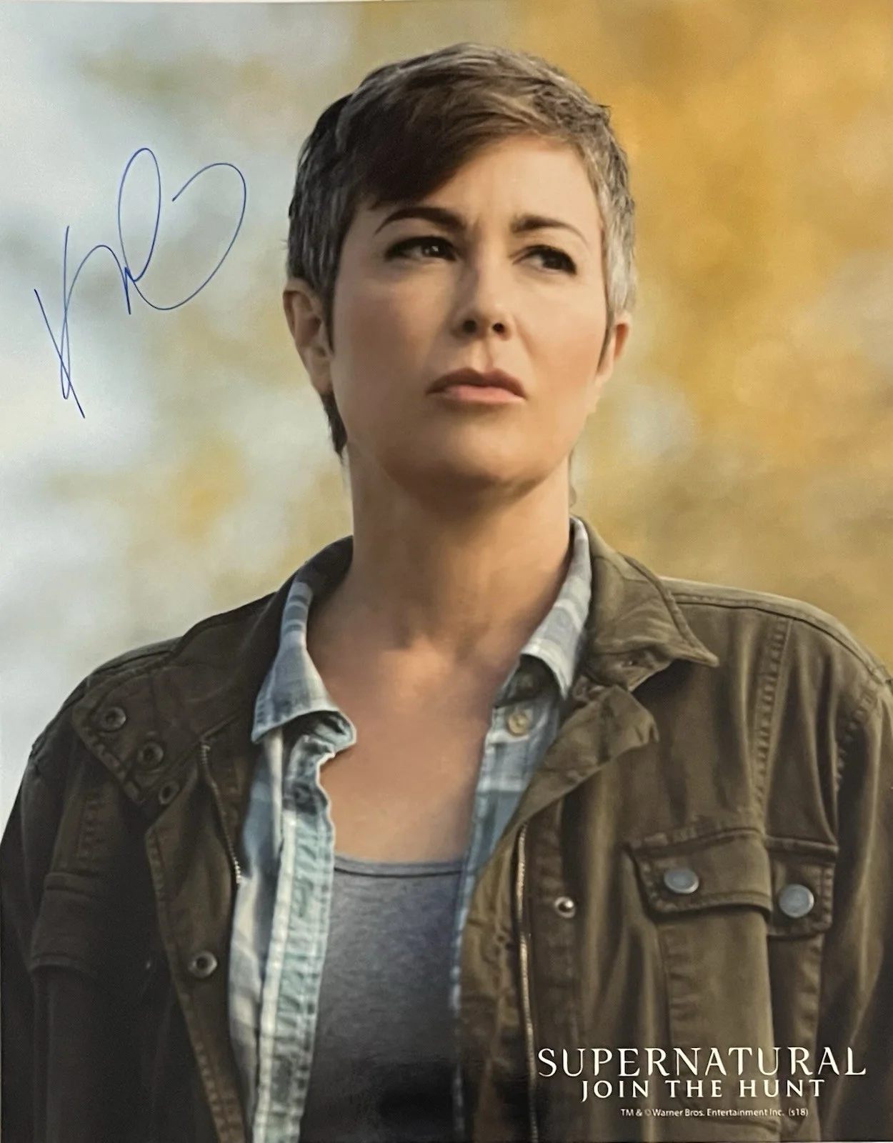 Kim Rhodes — Kim Rhodes As Jody Mills from Supernatural 8x10 Signed Photo SWAU COA Autograph