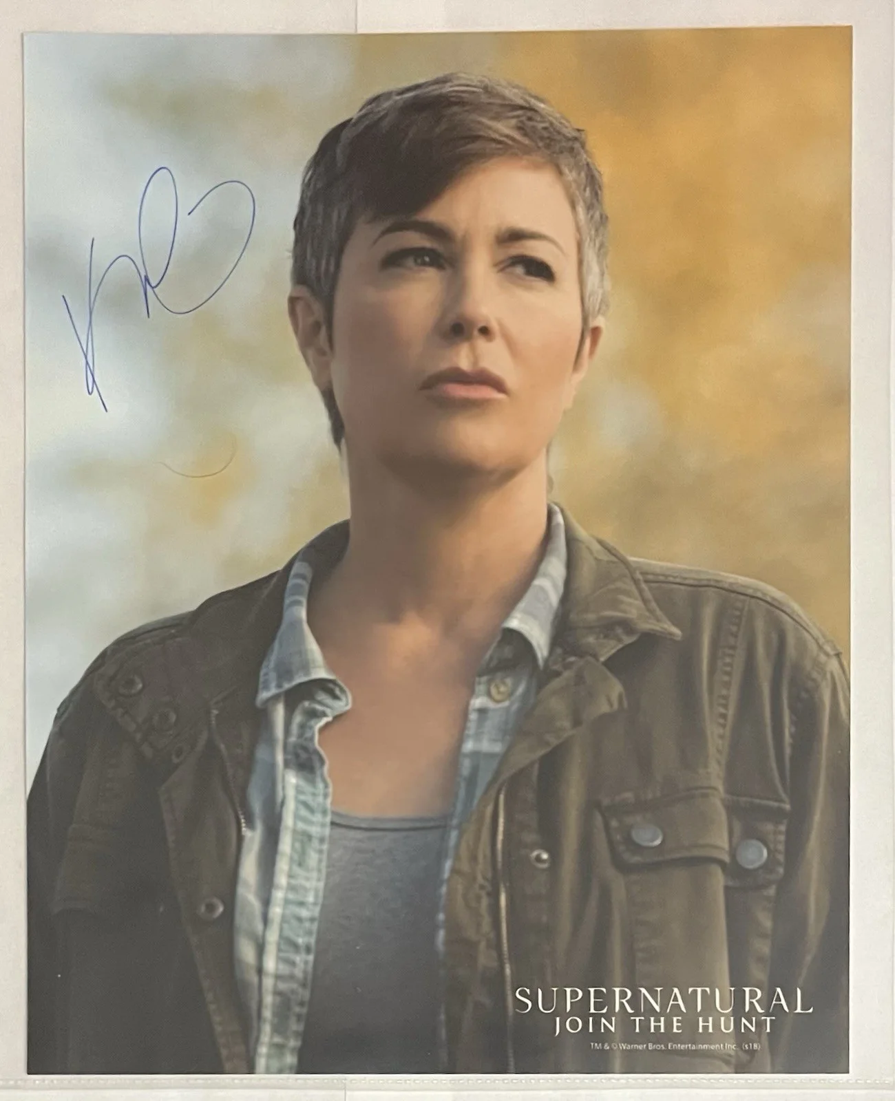 Kim Rhodes — Kim Rhodes As Jody Mills from Supernatural 8x10 Signed Photo SWAU COA Autograph, изображение 4