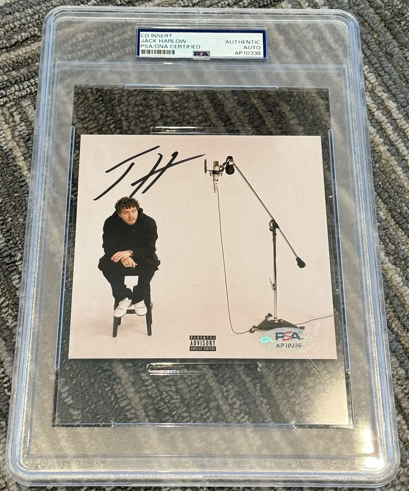 Jack Harlow Signed Autograph Come Home The Kids Miss You CD Booklet PSA/DNA QTY, изображение 2