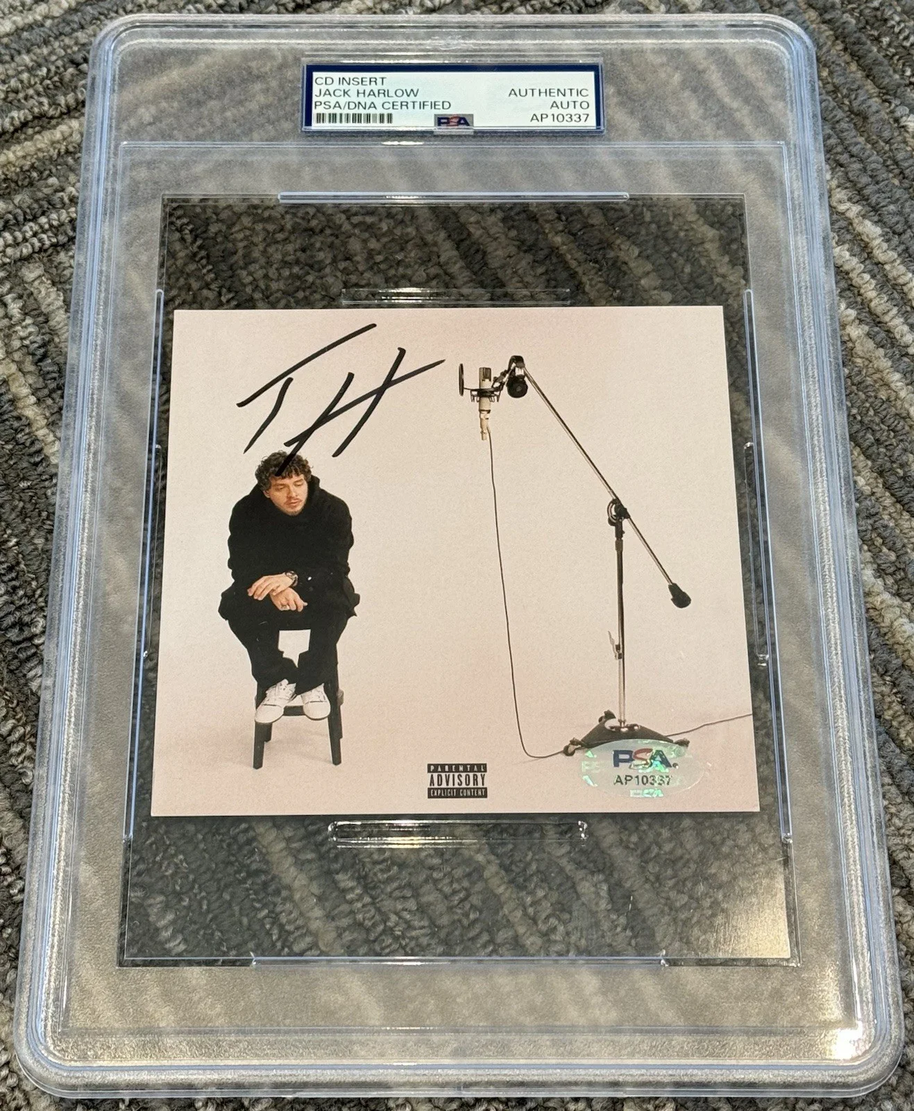 Jack Harlow Signed Autograph Come Home The Kids Miss You CD Booklet PSA/DNA QTY, изображение 3