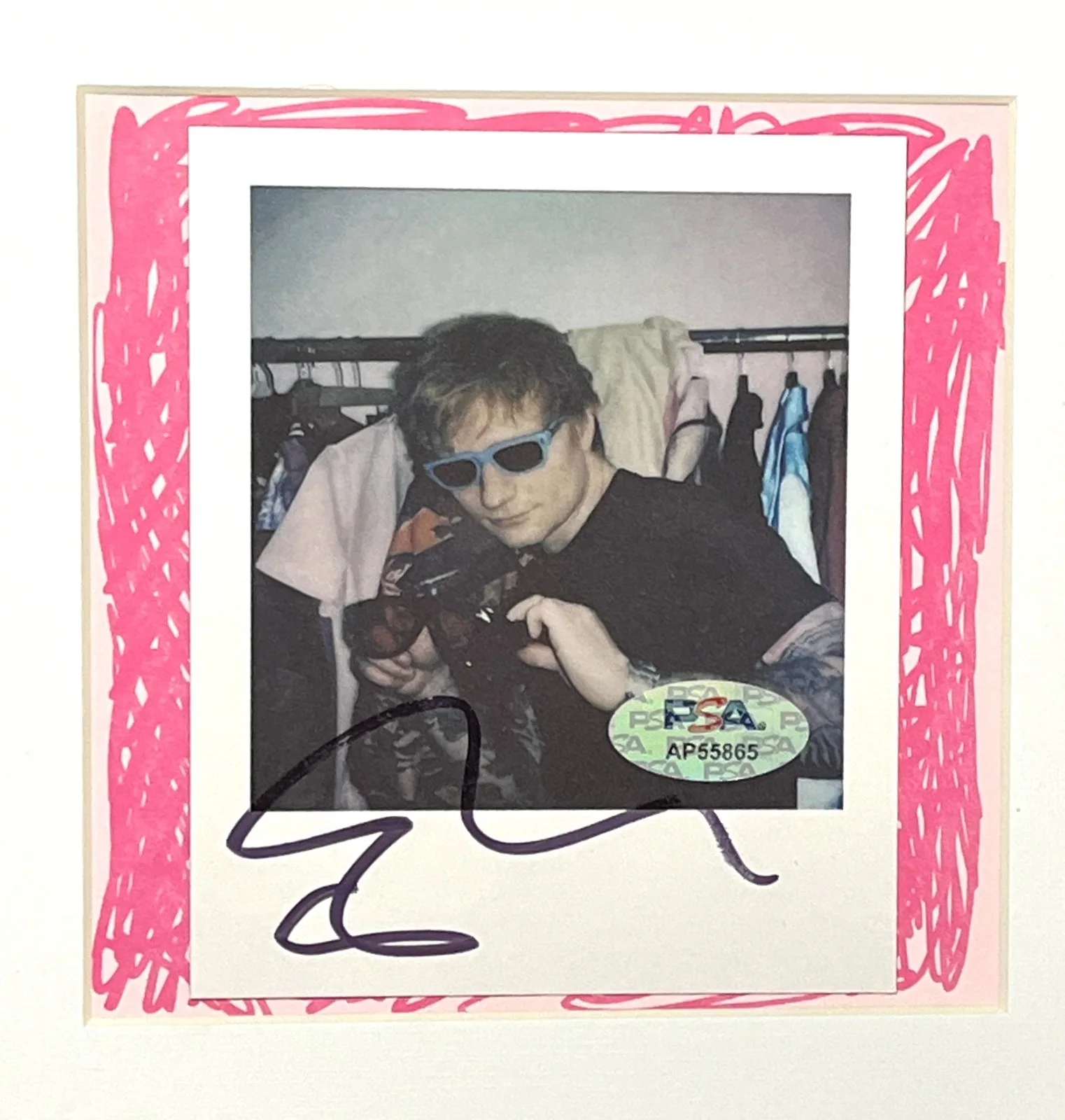 🎶 Ed Sheeran PLAY Signed CD Framed PSA COA Authentic Autograph Memorabilia 🎶, image 3