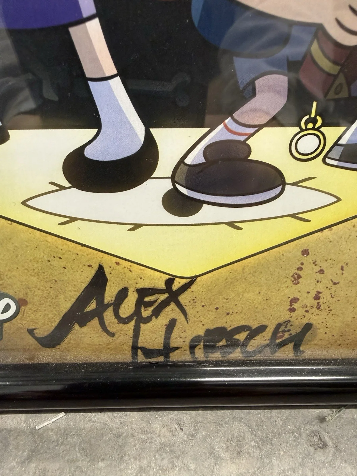 Alex Hirsch — ALEX HIRSCH, Jason Ritter, Kristen Schaal Signed Poster Gravity Falls No COA, изображение 2