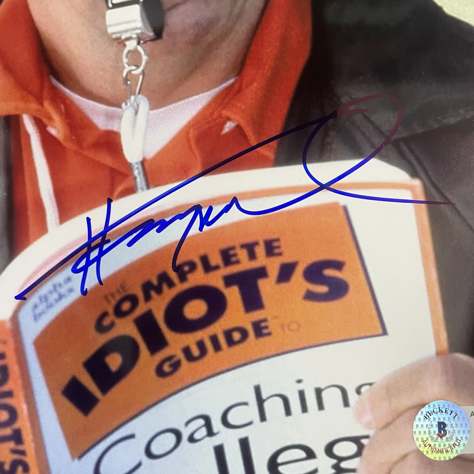 Henry Winkler — Henry Winkler Autographed The Waterboy Coach Klein 8x10 Photo Signed Beckett BAS, изображение 2