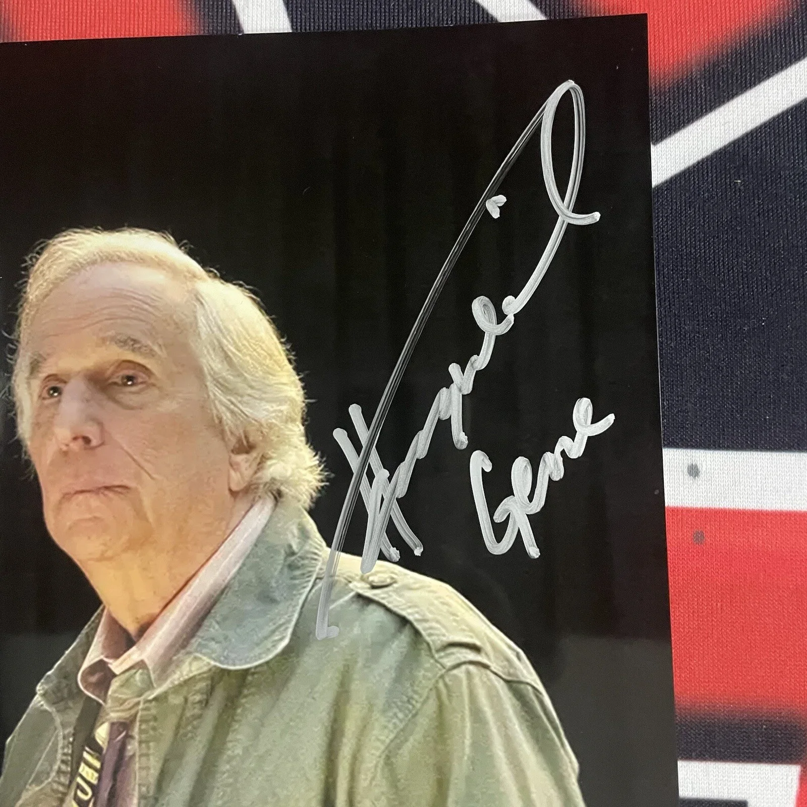 Henry Winkler — Henry Winkler Autographed Barry 8x10 Photo With Bill Hader Signed Beckett, изображение 2