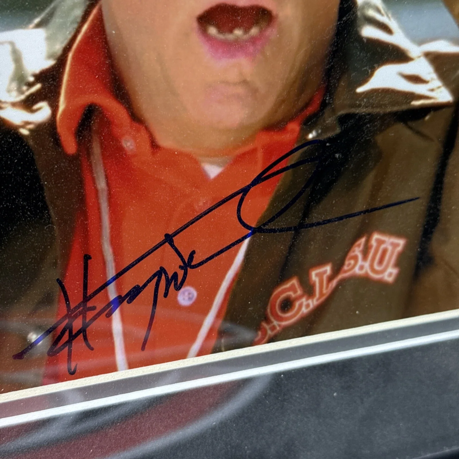 Henry Winkler — Henry Winkler Framed Autographed The Waterboy 8x10 Photo Signed Beckett BAS, изображение 2
