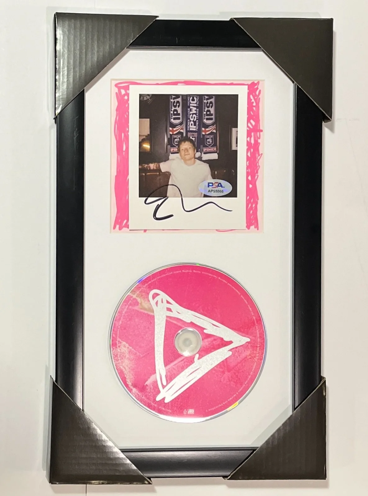 🎶 Ed Sheeran PLAY Signed CD Framed PSA COA Authentic Autograph Memorabilia 🎶, image 2