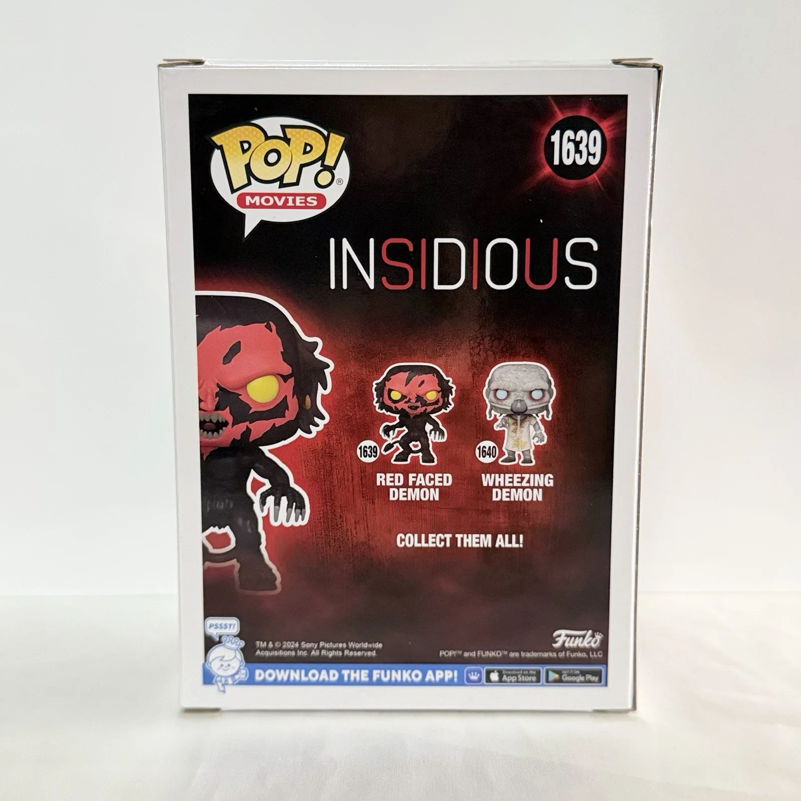 Joseph Bishara - Insidious Red Faced Demon Signed Funko Pop, image 2