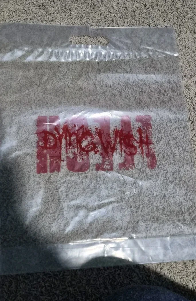 METAL BAND DYING WISH AUTOGRAPHED 12x18 SIGNED album CONCERT POSTER And Bag, изображение 4