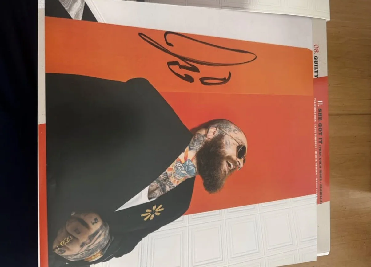 Teddy Swims — Teddy Swims Signed Autograph 11x11 Everything by Therapy Album Insert, image 2