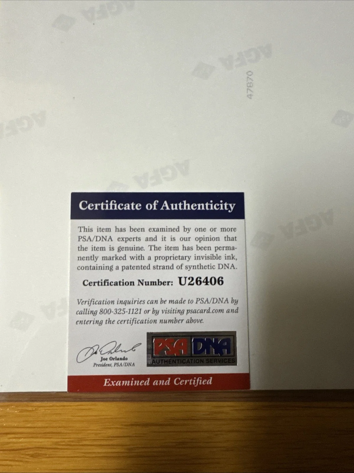 Al Pacino — Al Pacino Scarface Tony Montana Bath Tub Signed 8x10 Autographed PSA/DNA, изображение 3
