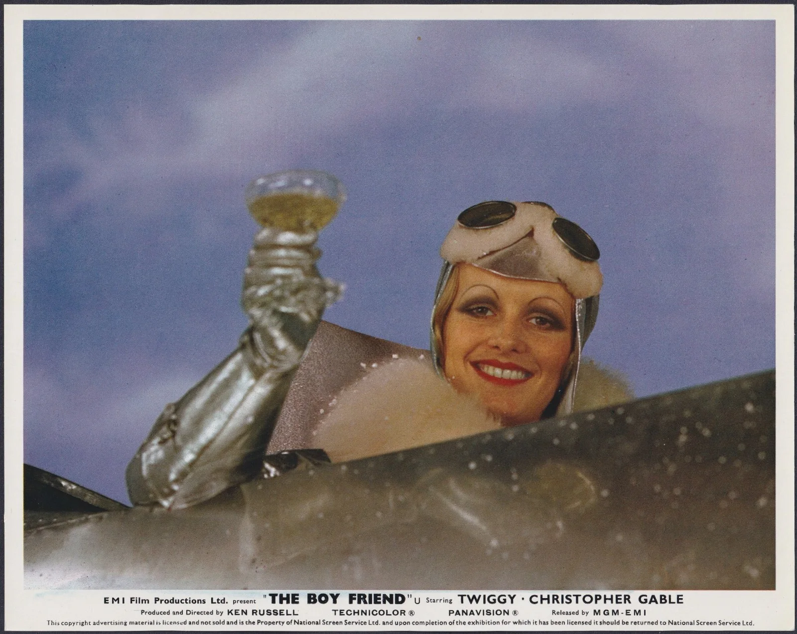 The Boyfriend 7x ORIGINAL UK FOH Lobby Cards Twiggy Ken Russell 1971, изображение 4