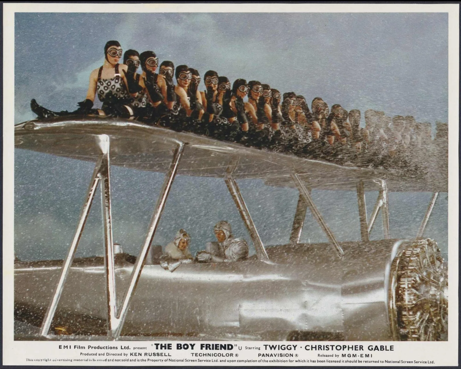 The Boyfriend 7x ORIGINAL UK FOH Lobby Cards Twiggy Ken Russell 1971, изображение 5