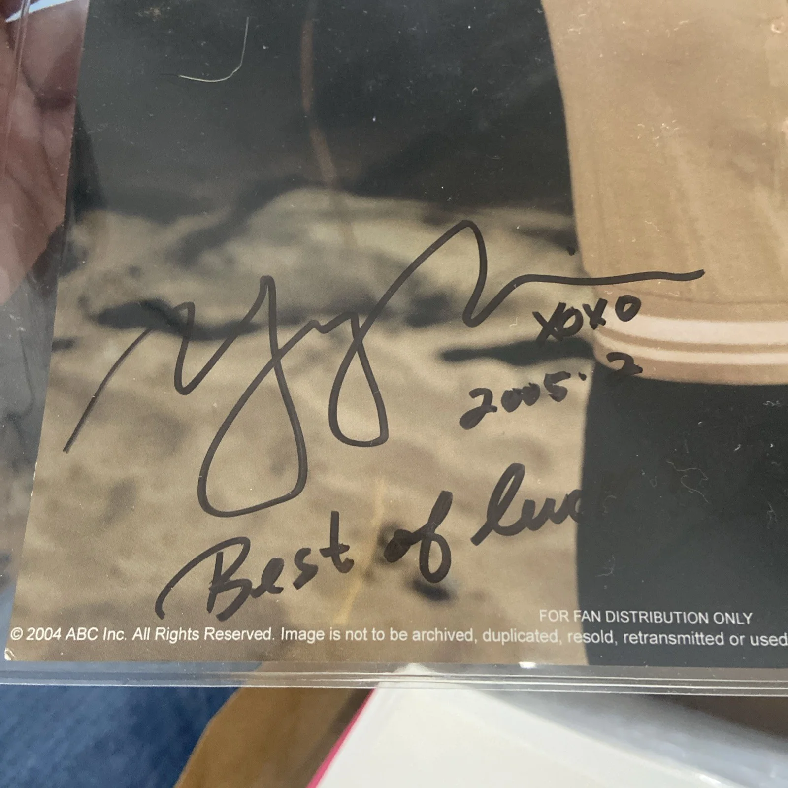 Yunjin Kim authentic signed autographed 8x10 photograph LOST TV SHOW Hot actress, изображение 2