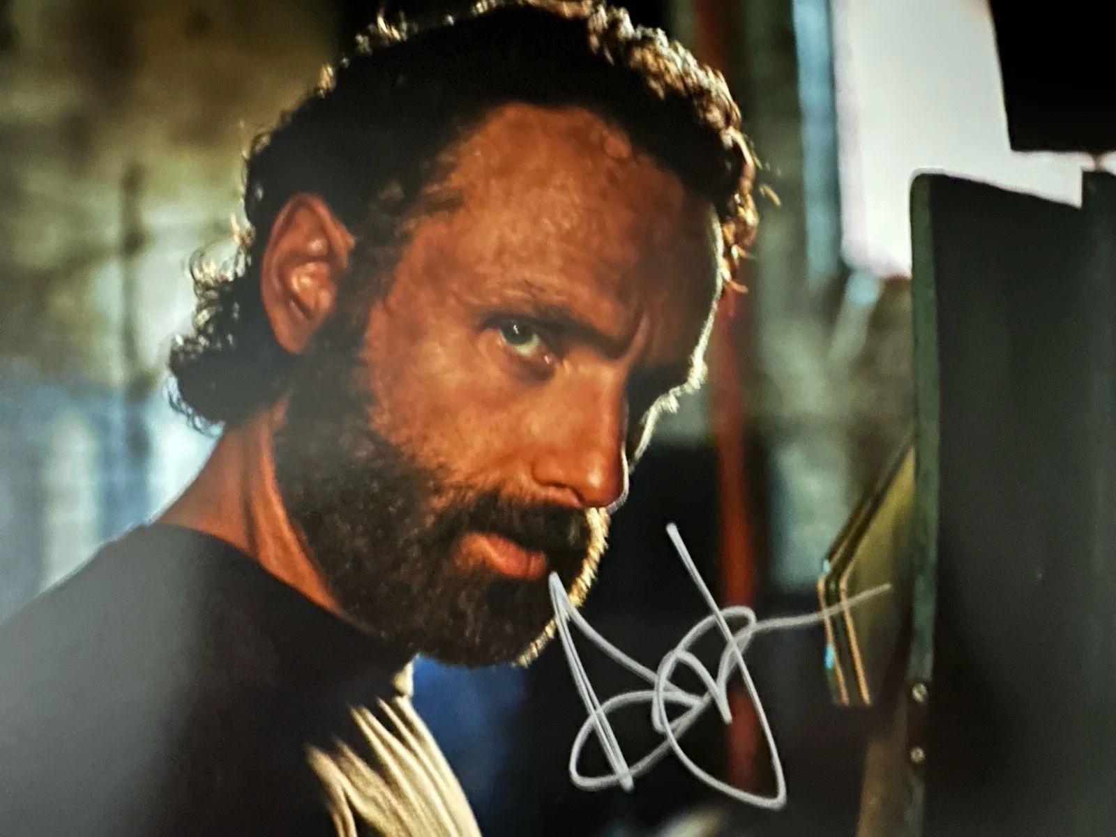 Andrew Lincoln — Autographed Andrew Lincoln The Walking Dead 8 x 10 Photo Signed with COA, изображение 2