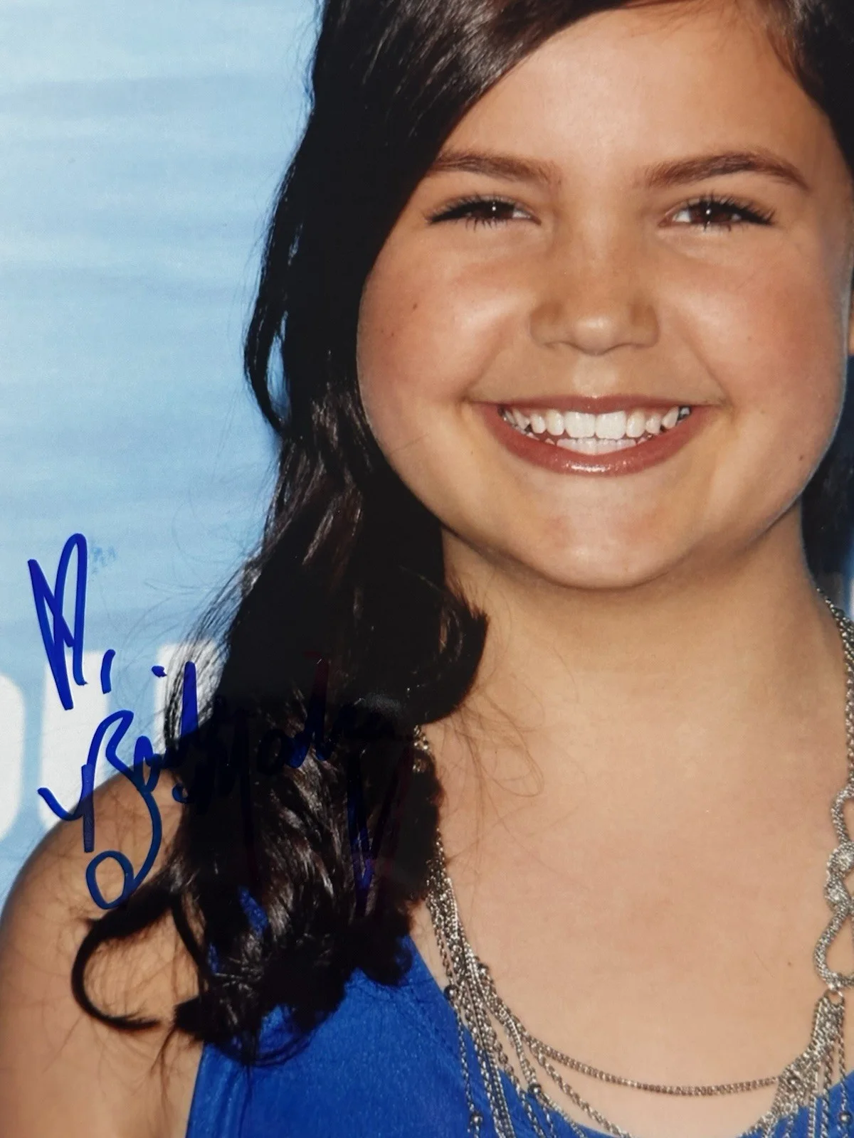 Bailee Madison signed 8x10 Photo. A Week Away. “Full Name. Heart”, изображение 2