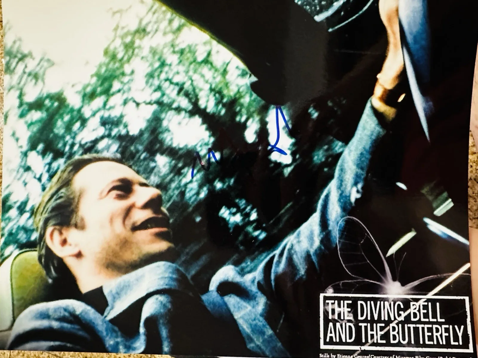 Mathieu Amalric — Mathieu Amalric signed Diving Bell 8x10 Photo. Daniel Craig’ Quantum Of Solace