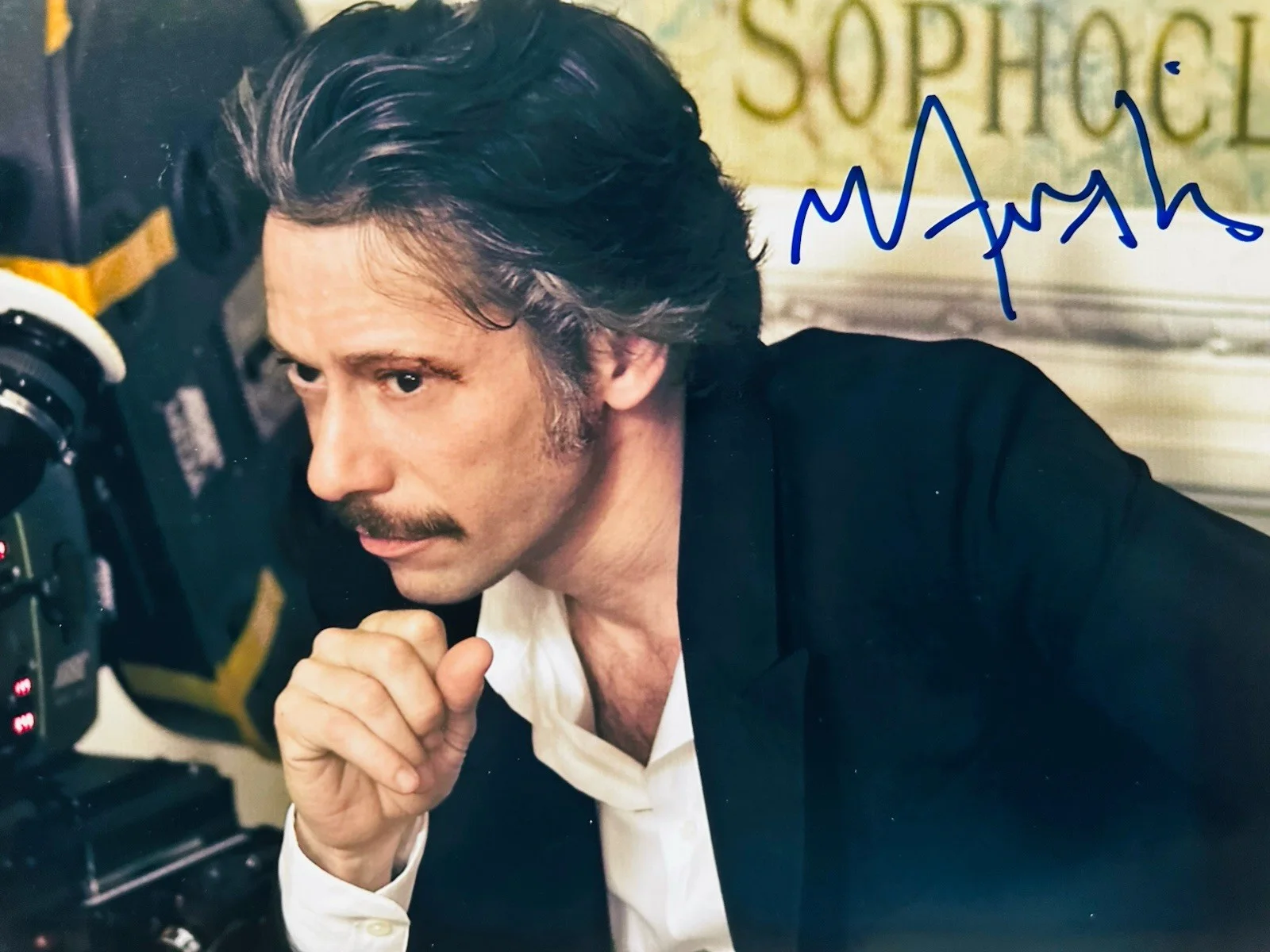 Mathieu Amalric — Mathieu Amalric signed 8x10 Photo. Daniel Craig’ Quantum Of Solace