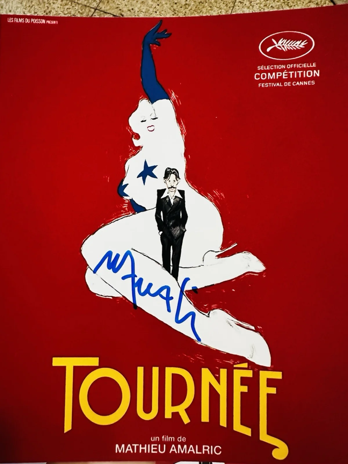 Mathieu Amalric — Mathieu Amalric signed Tournee 8x10 Photo. 1/1. Quantum Of Solace