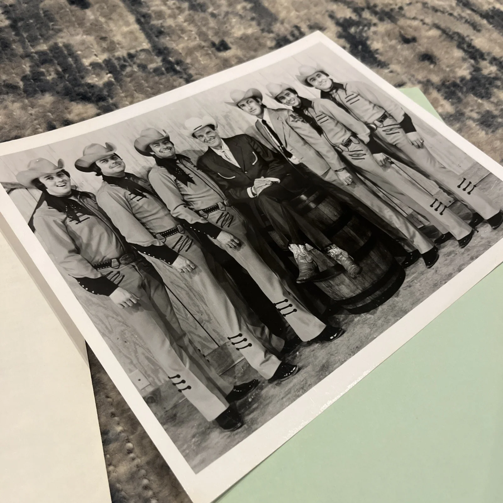Rare 1980’s Ernest Tubb Texas Troubadours Press Kit 8x10 photos/bio, изображение 5