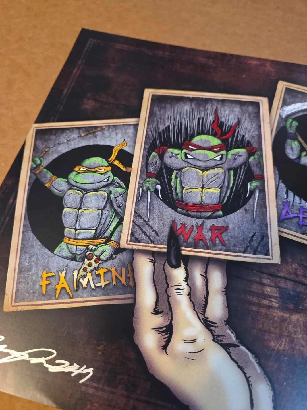 jeremy parker — Jeremy Parker Teenage Mutant Ninja Turtles 11x14 Photo Poster Signed, изображение 4