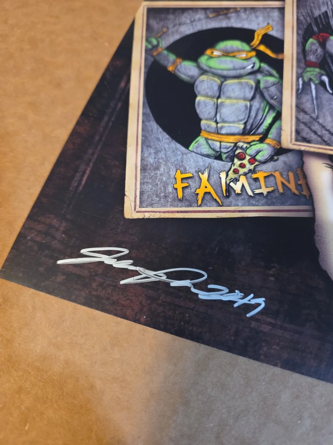 jeremy parker — Jeremy Parker Teenage Mutant Ninja Turtles 11x14 Photo Poster Signed, изображение 5
