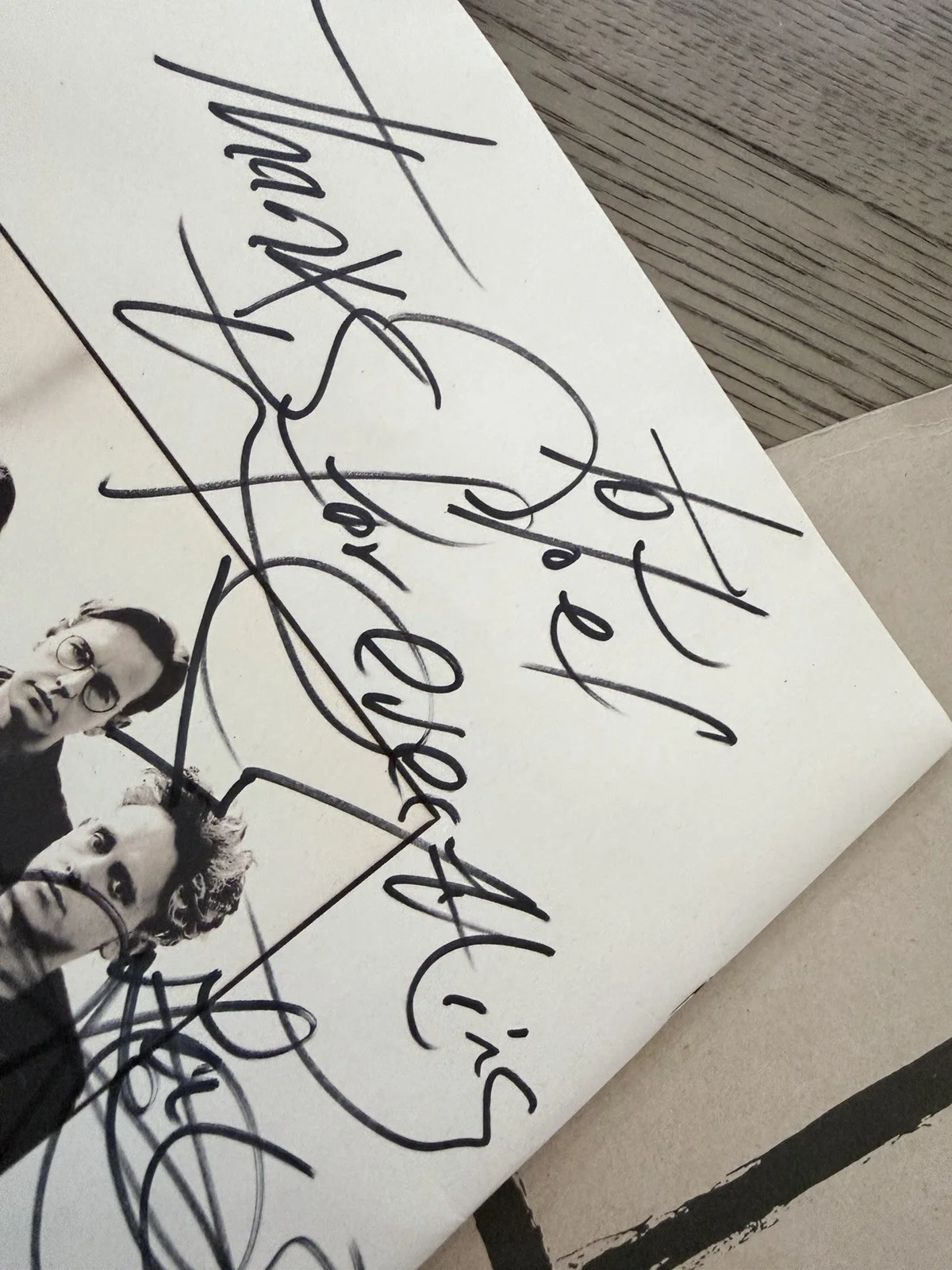 Depeche Mode Songs of Faith and Devotion Autographed Tour Book Signed 1993, image 5