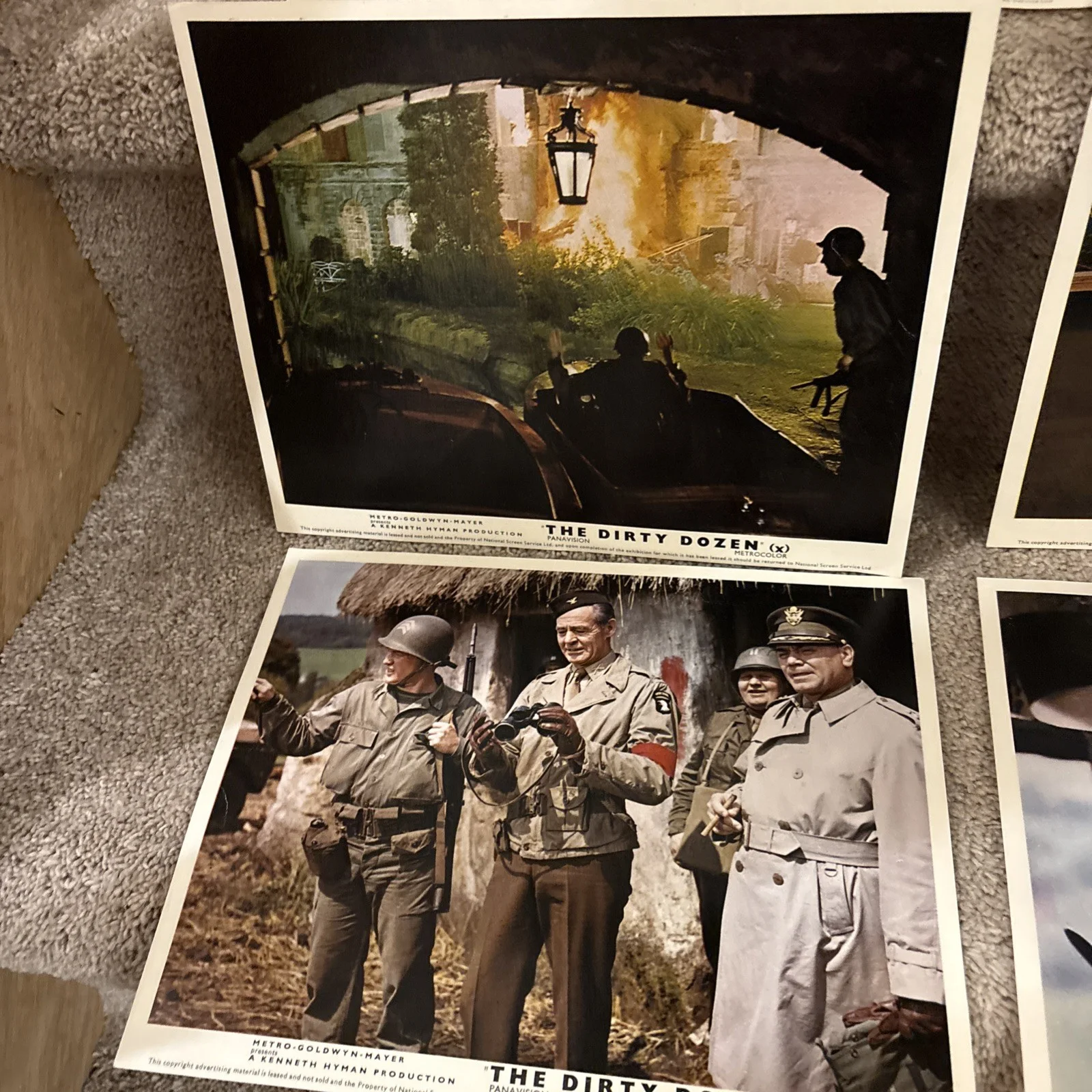 THE DIRTY DOZEN SET OF 7 FOH LOBBY CARDS, изображение 3