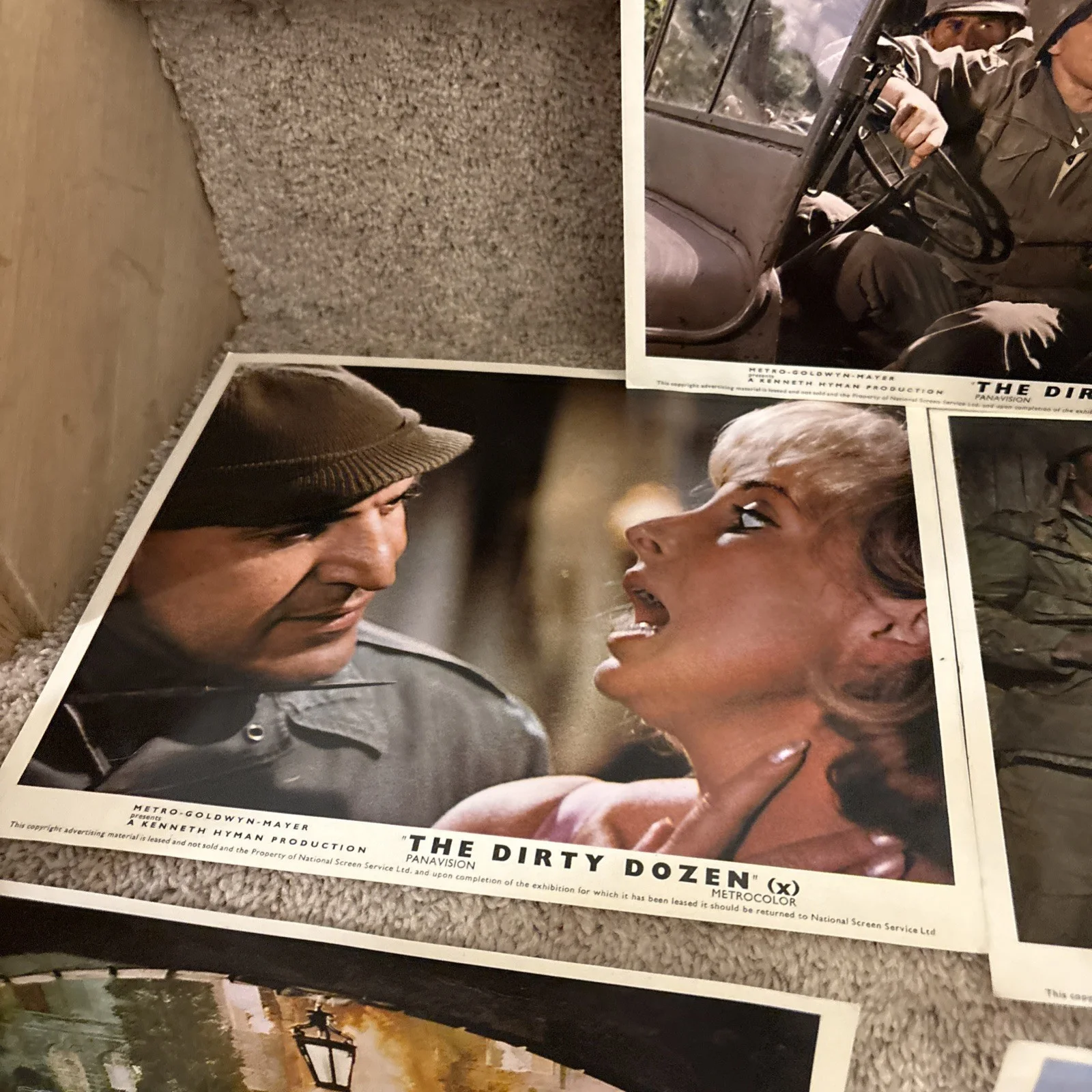 THE DIRTY DOZEN SET OF 7 FOH LOBBY CARDS, изображение 5