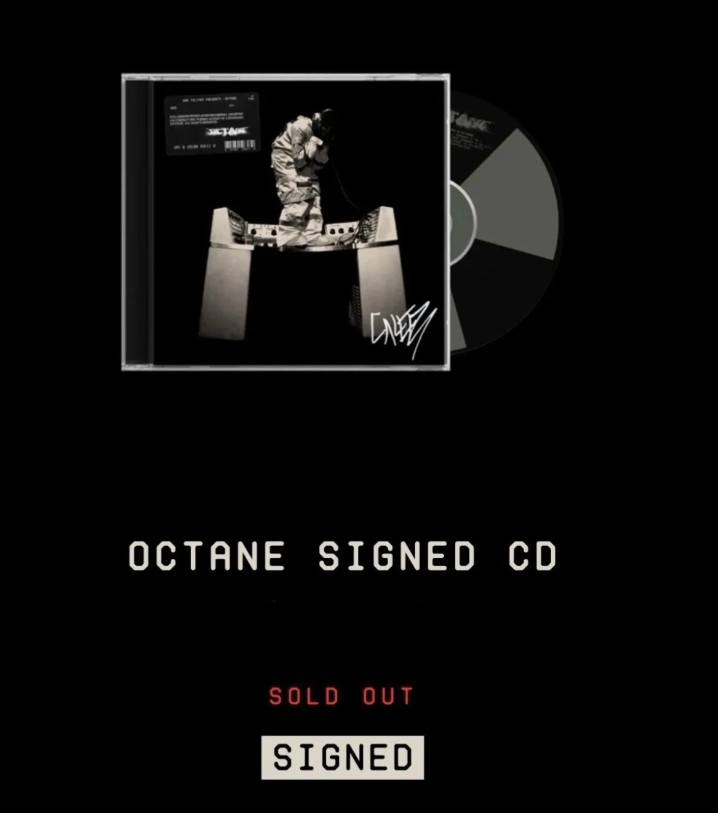Don Toliver Octane Signed CD SAME DAY SHIPPING, изображение 3