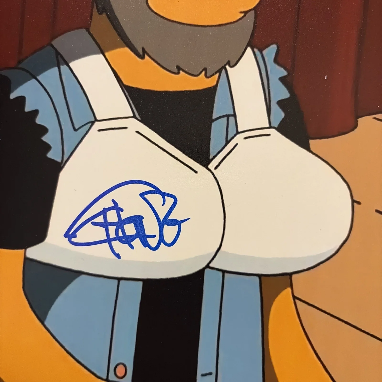 CHEECH AND CHONG Up In Smoke 420 Simpsons SIGNED 11x14 Photo JSA COA, изображение 2