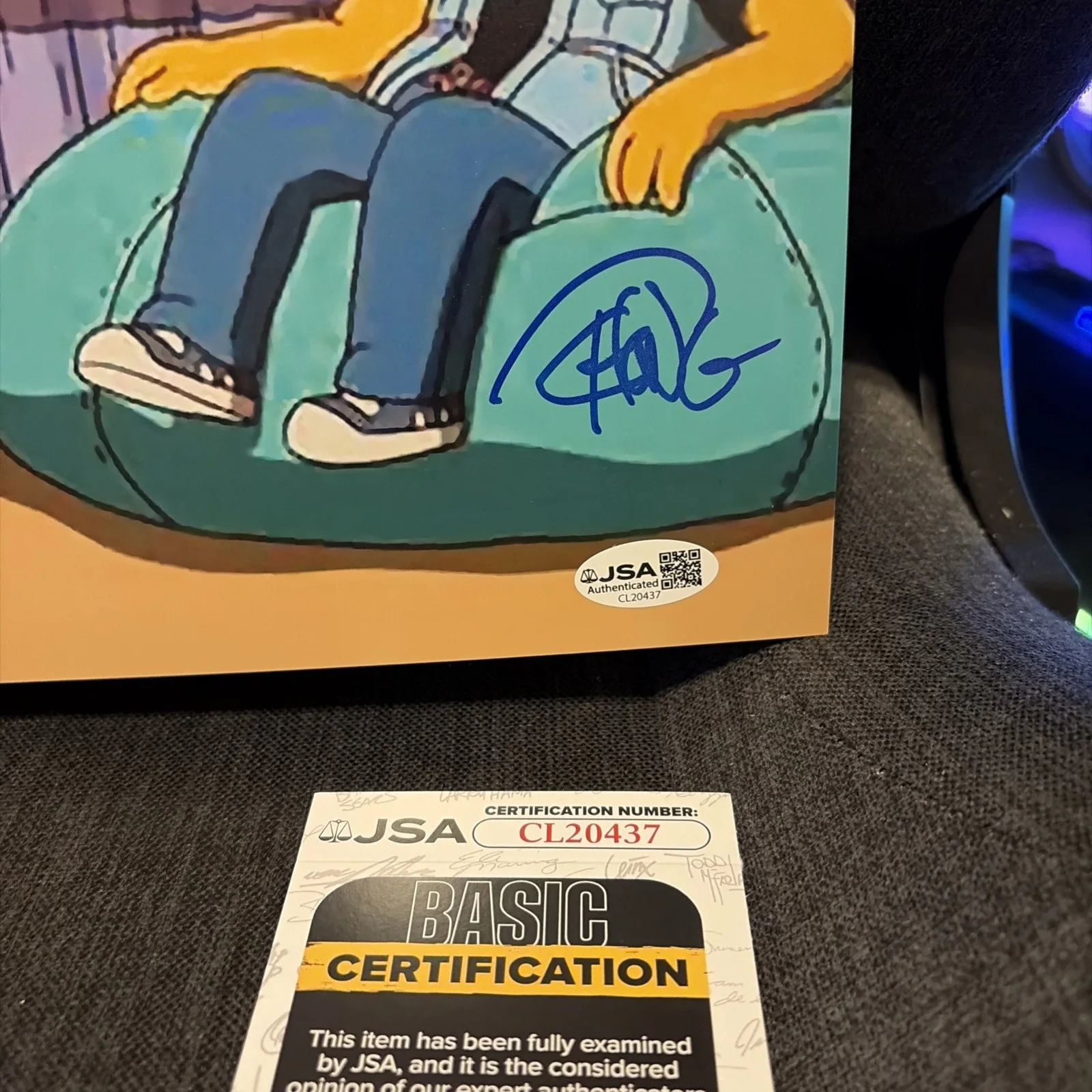CHEECH AND CHONG Up In Smoke 420 Simpsons SIGNED 11x14 Photo JSA COA, изображение 4