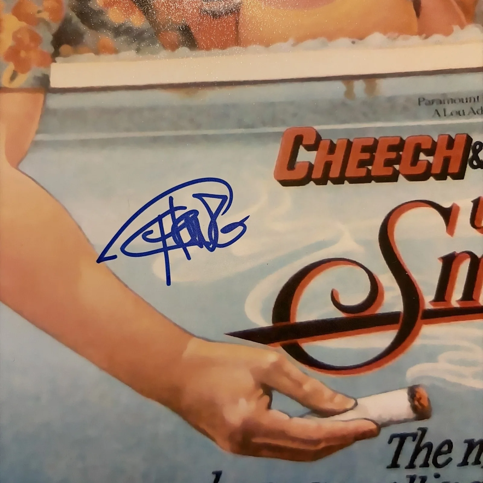 CHEECH AND CHONG Up In Smoke 420 Comedy SIGNED 11x14 Photo JSA COA, изображение 2