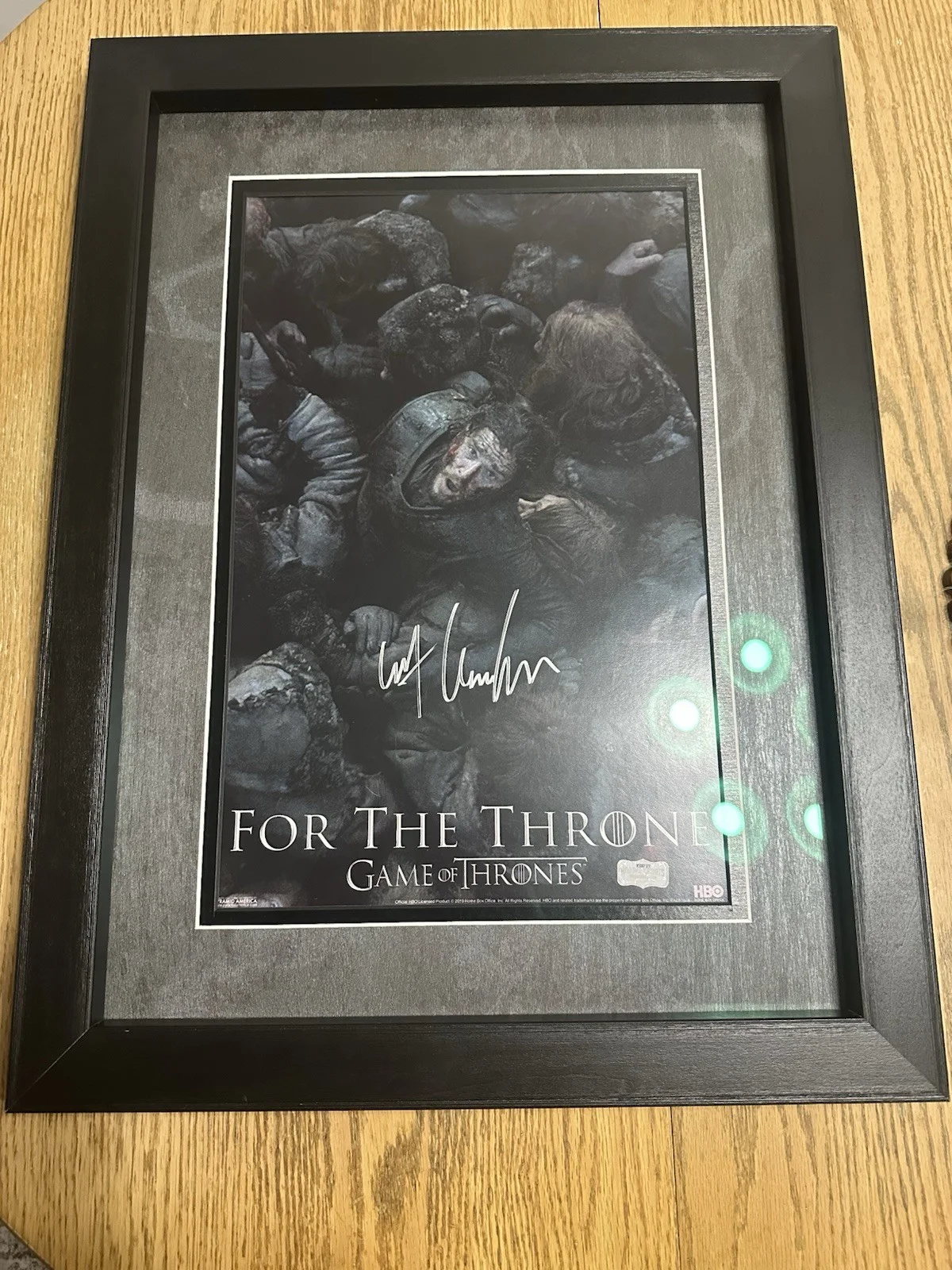 Game of Thrones Kit Harrington Signed 11x17 Poster Autographed Photo, image 2