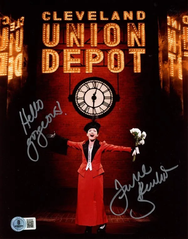 Julie Benko — JULIE BENKO SIGNED 8x10 PHOTO FANNY BRICE FUNNY GIRL BROADWAY RARE BECKETT BAS
