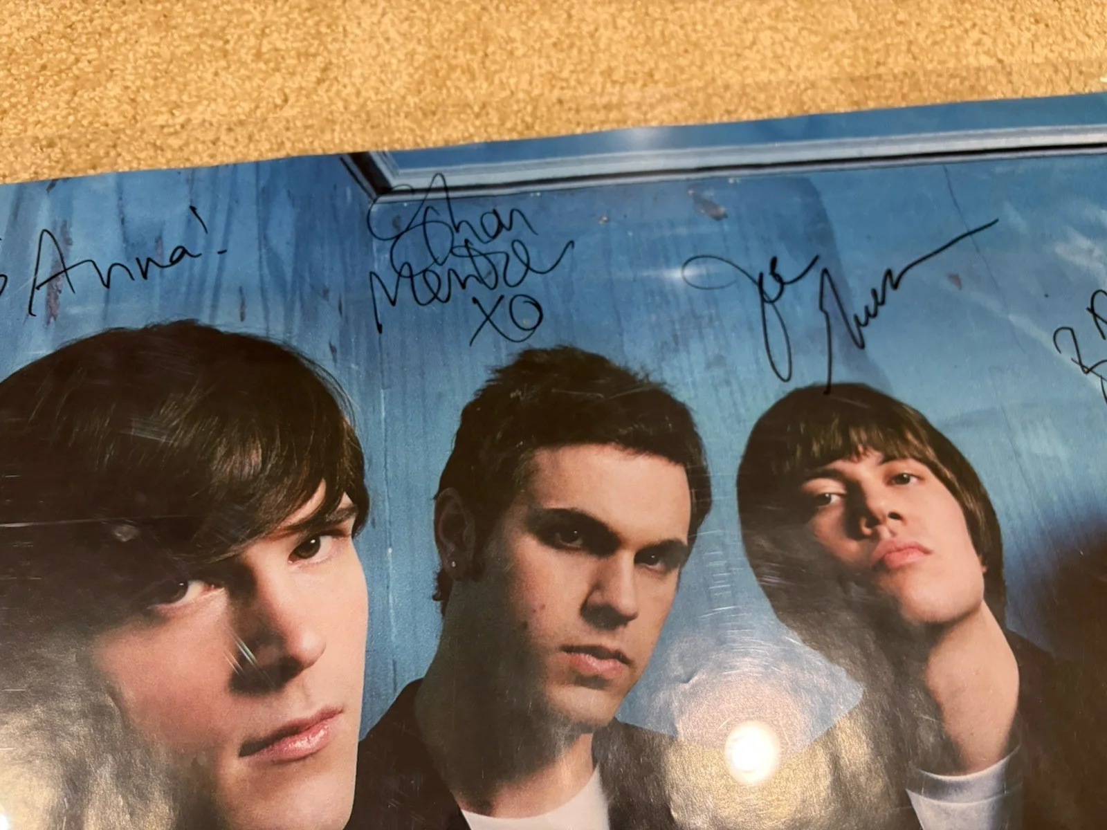 The Click Five Signed Autographed Poster, Pop Music- Legends, image 3