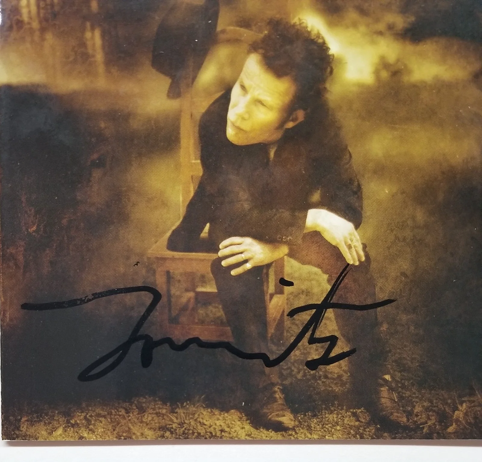 Tom Waits REAL hand SIGNED Alice Digipak CD JSA LOA Autographed RARE, image 2