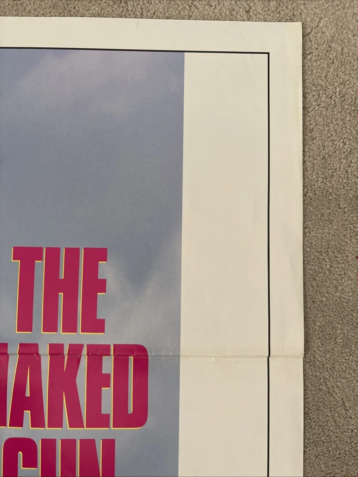 The Naked Gun (1988) Original US One Sheet Movie Poster, изображение 4