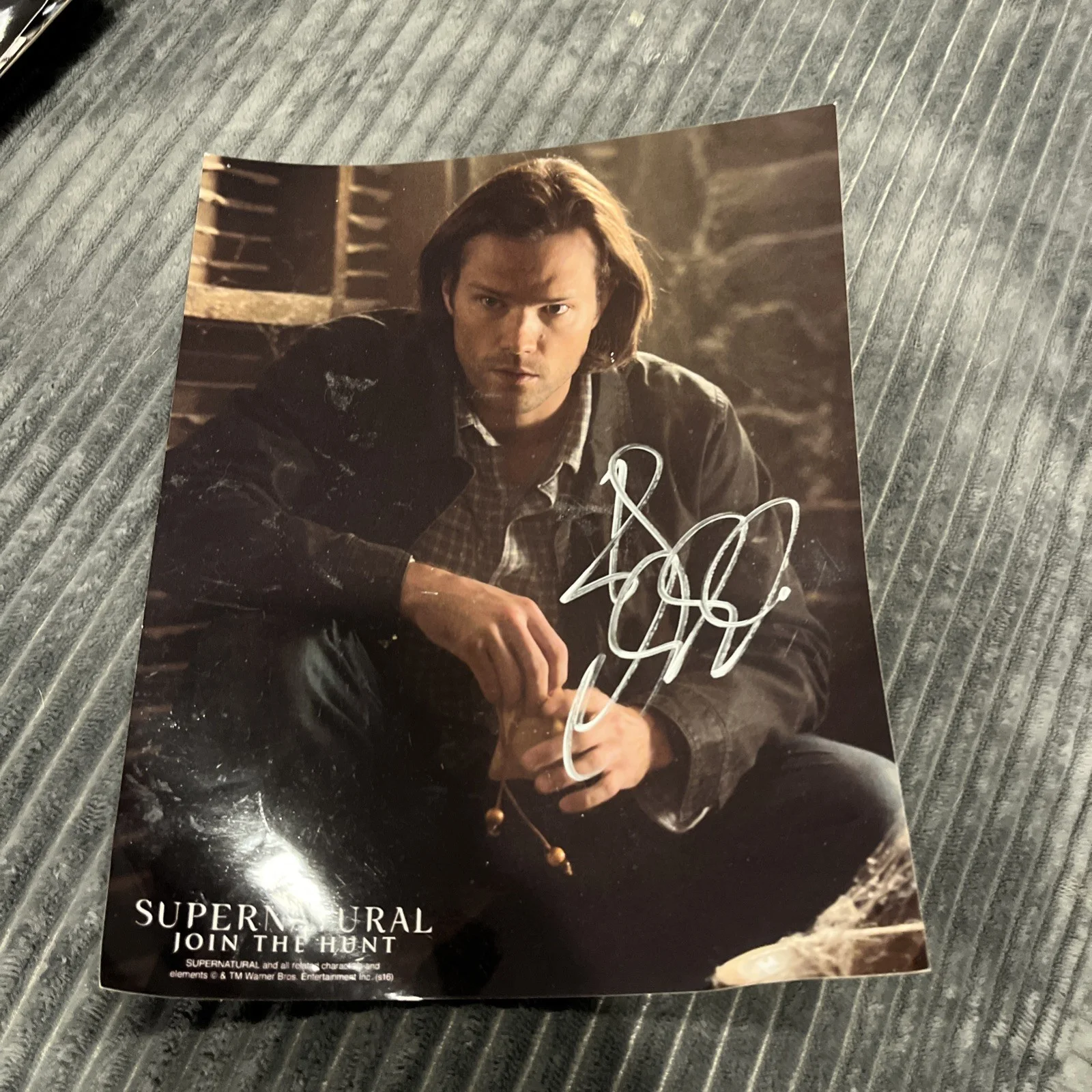 JARED PADALECKI HAND SIGNED 8x10 PHOTO ACTOR AUTOGRAPHED SUPERNATURAL, image 4