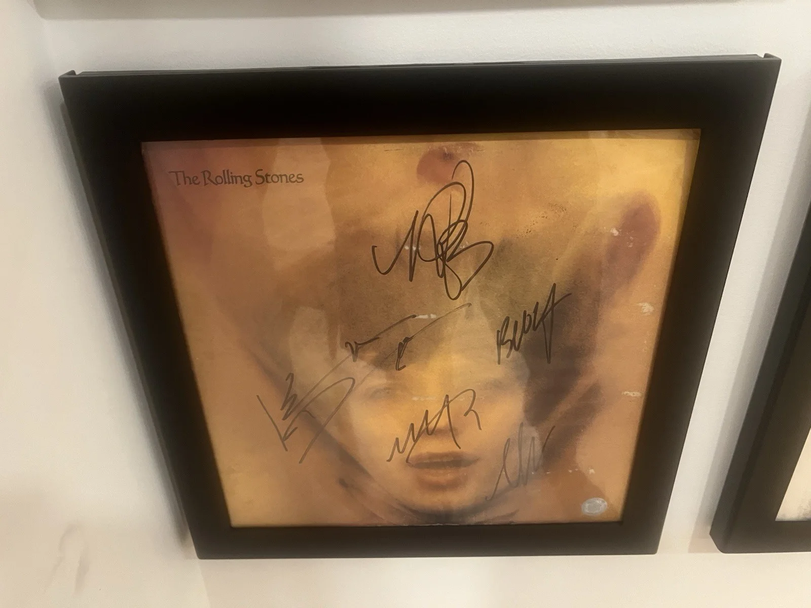 Rolling Stones Signed 6 Albums Jagger Richards Watts Wyman Taylor All 5 Members, image 4