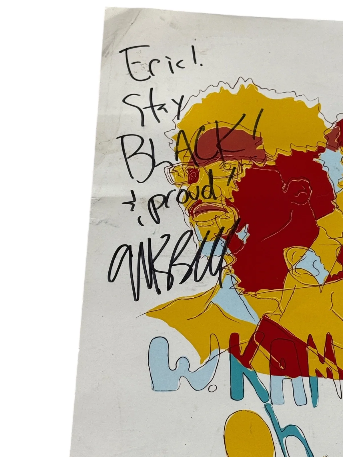 W. Kamau Bell — W. Kamau Bell Signed Autographed Poster Oh Everything Stand Up Comedy Tour 2014, изображение 3