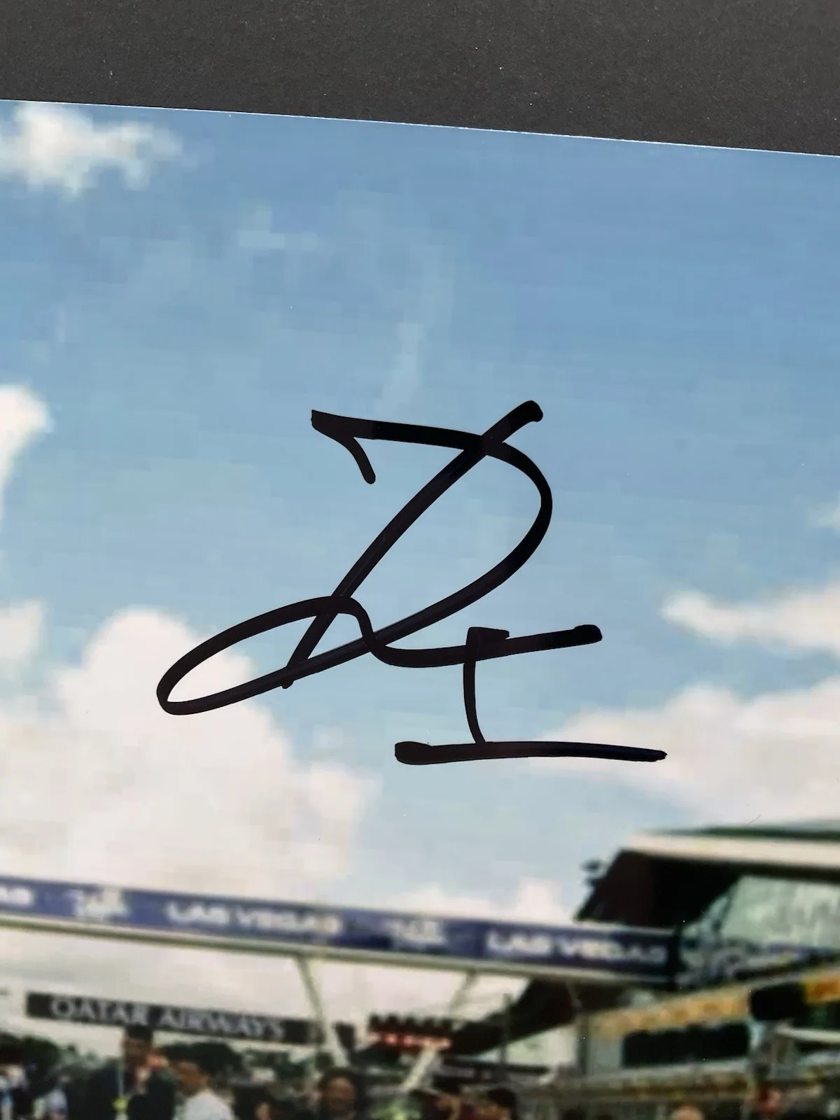 Damson Idris — Damson Idris signed 8x10 SWAU F1 signed photo F1 the movie auto Formula One 8x10, изображение 2