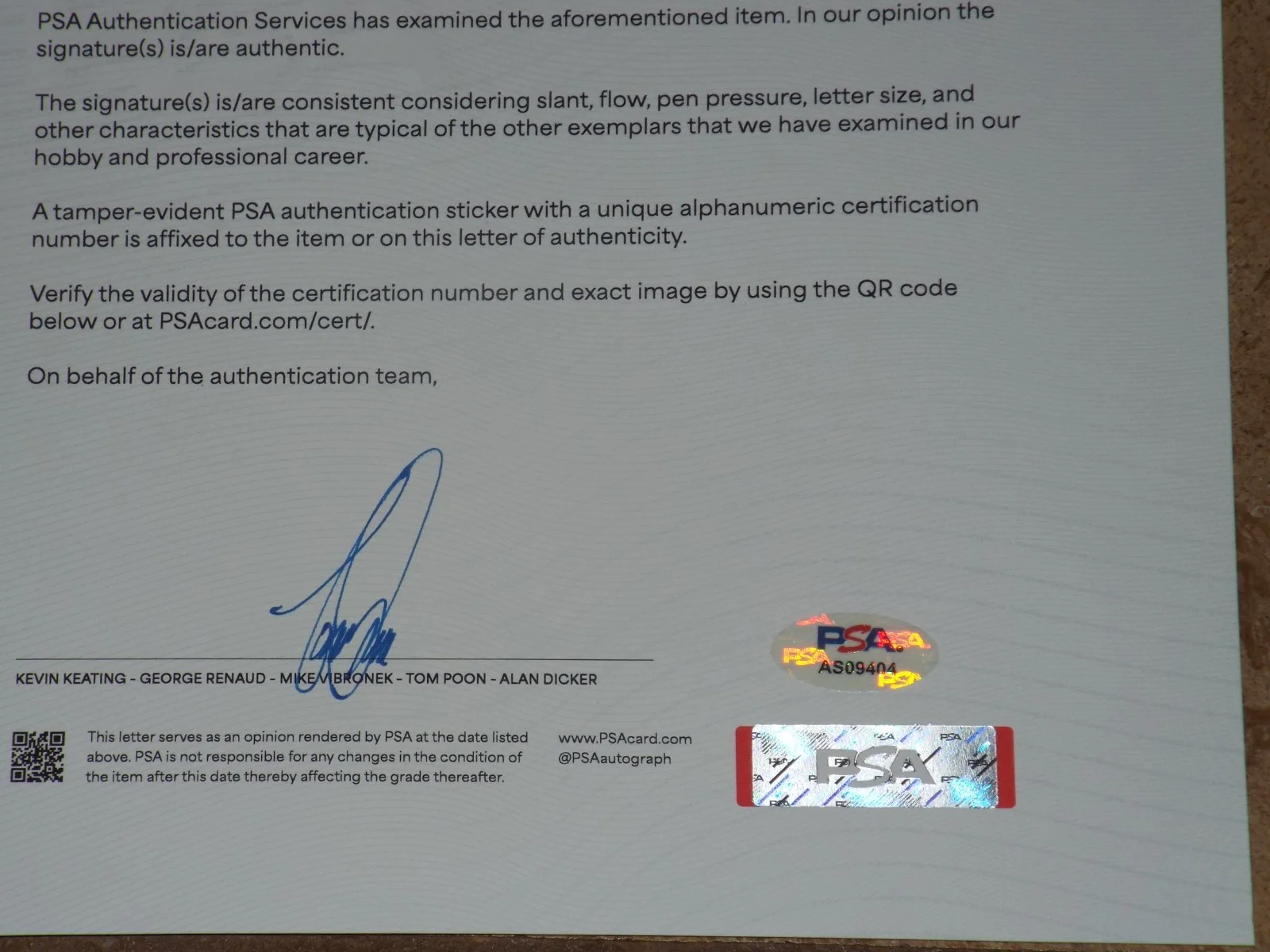 Bruce Springsteen Signed GUITAR Autographed FENDER PSA LOA, image 3