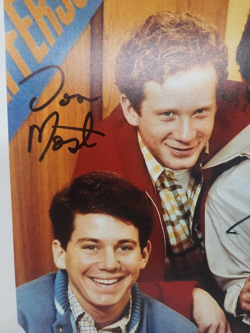 Ron Howard, Don Most, Henry Winkler, Anson Williams — Happy Days Ron Howard Henry Winkler Most Williams Signed 11x14 Photo JSA COA BUF, изображение 3