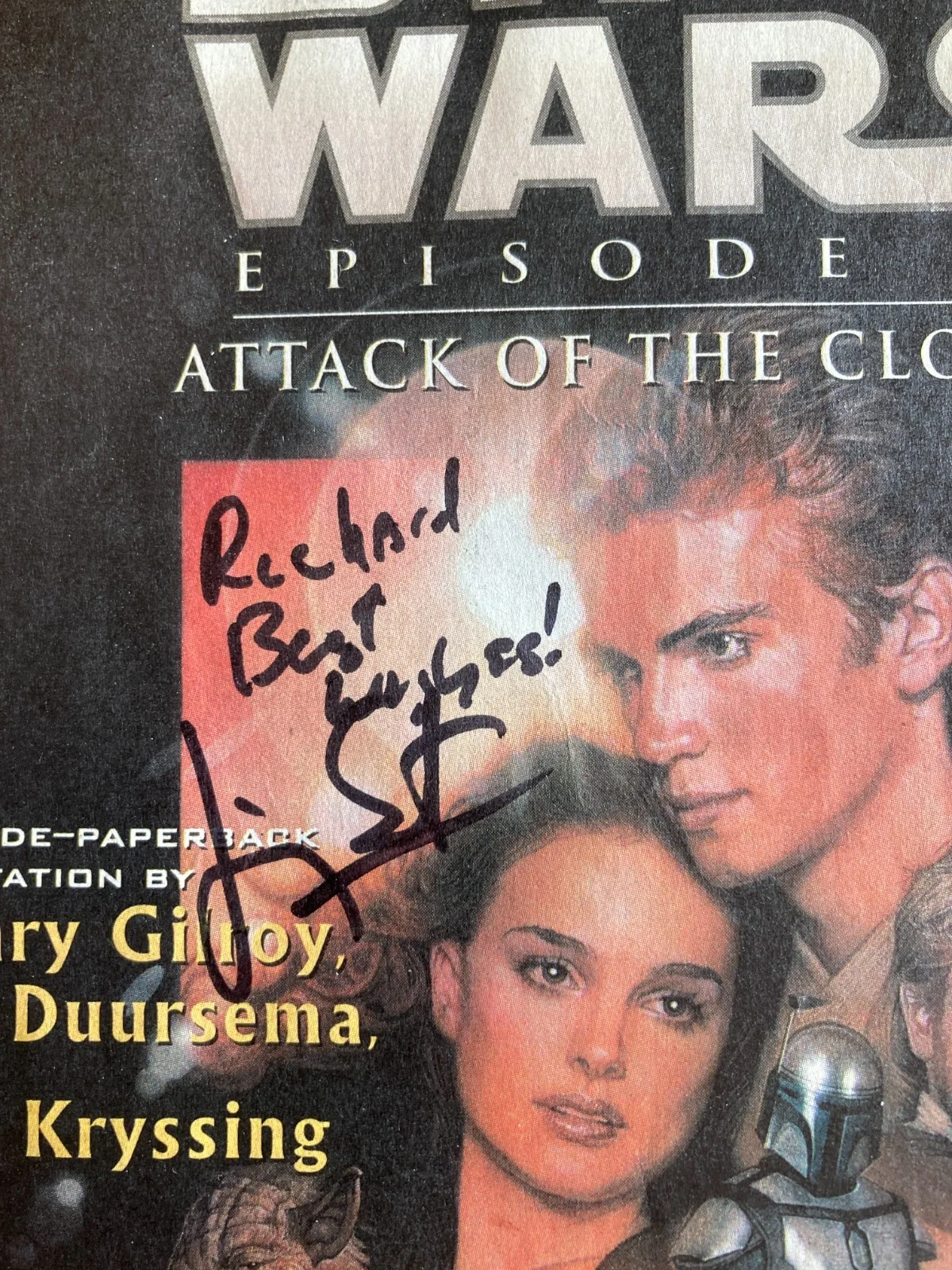 Jimmy Smits — Jimmy Smits Signed Autographed Star Wars Tales Lucas Comic Book Bail Organa, изображение 2