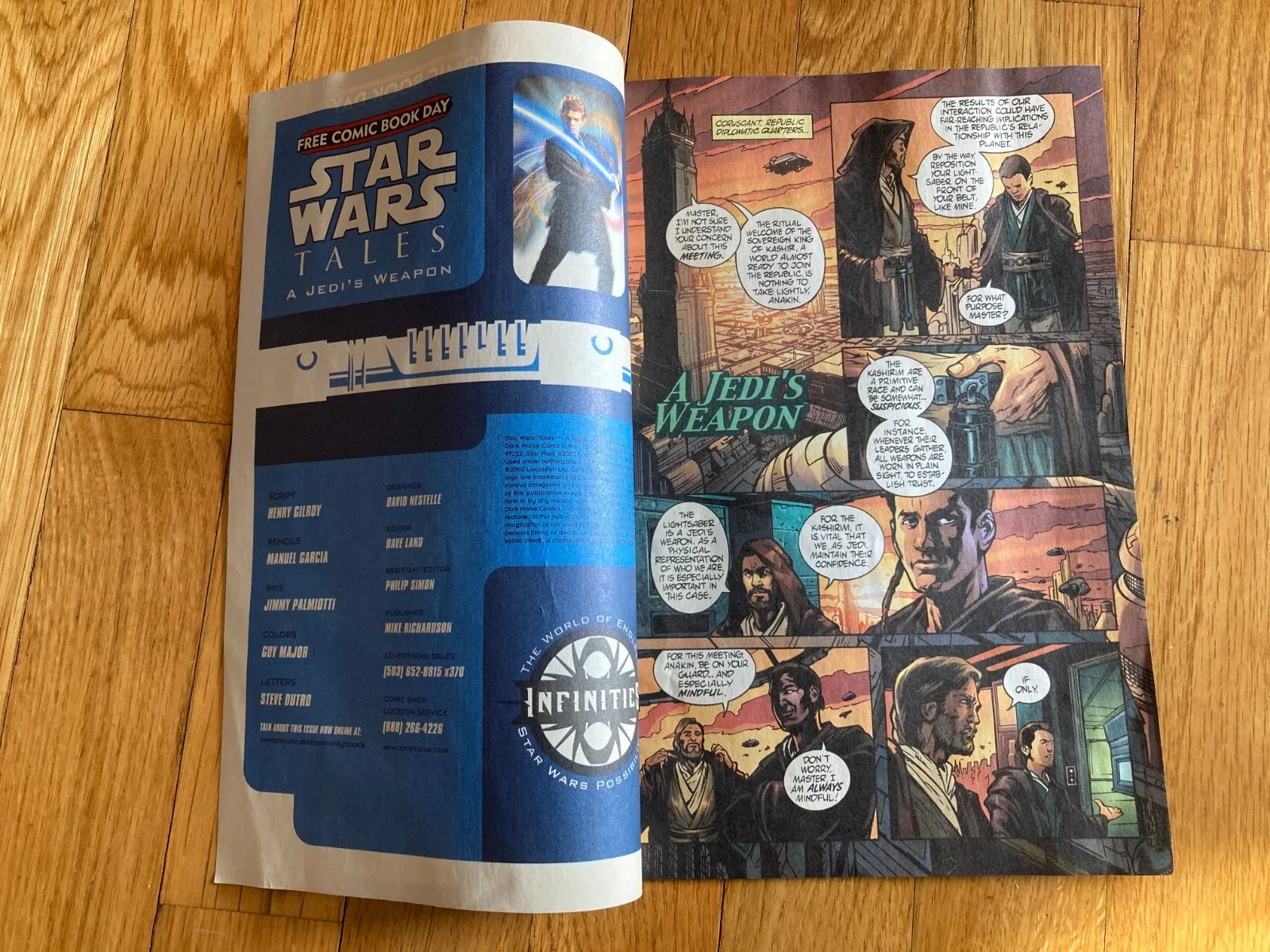 Jimmy Smits — Jimmy Smits Signed Autographed Star Wars Tales Lucas Comic Book Bail Organa, изображение 4