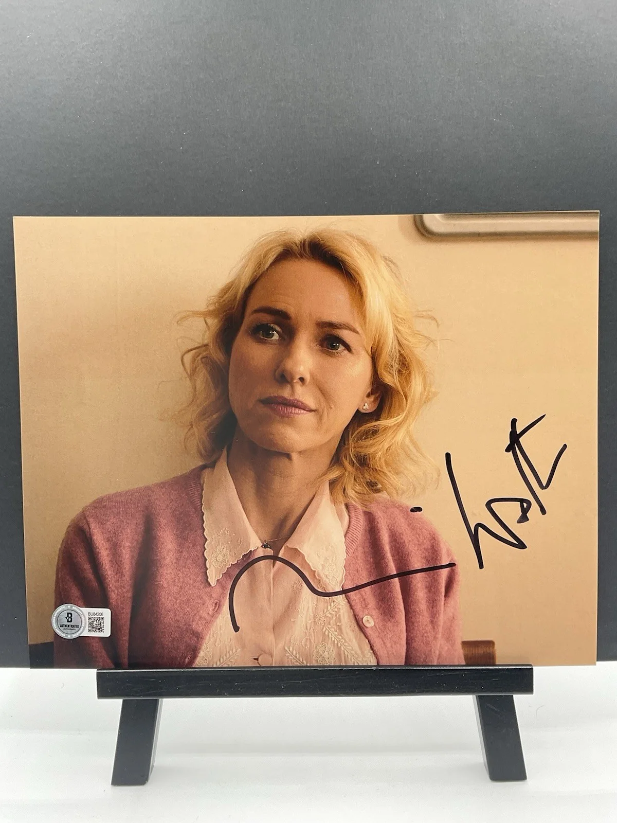 Naomi Watts — Naomi Watts Signed 8x10 BAS Twin Peaks signed 8x10 King Kong Sexy Actress photo