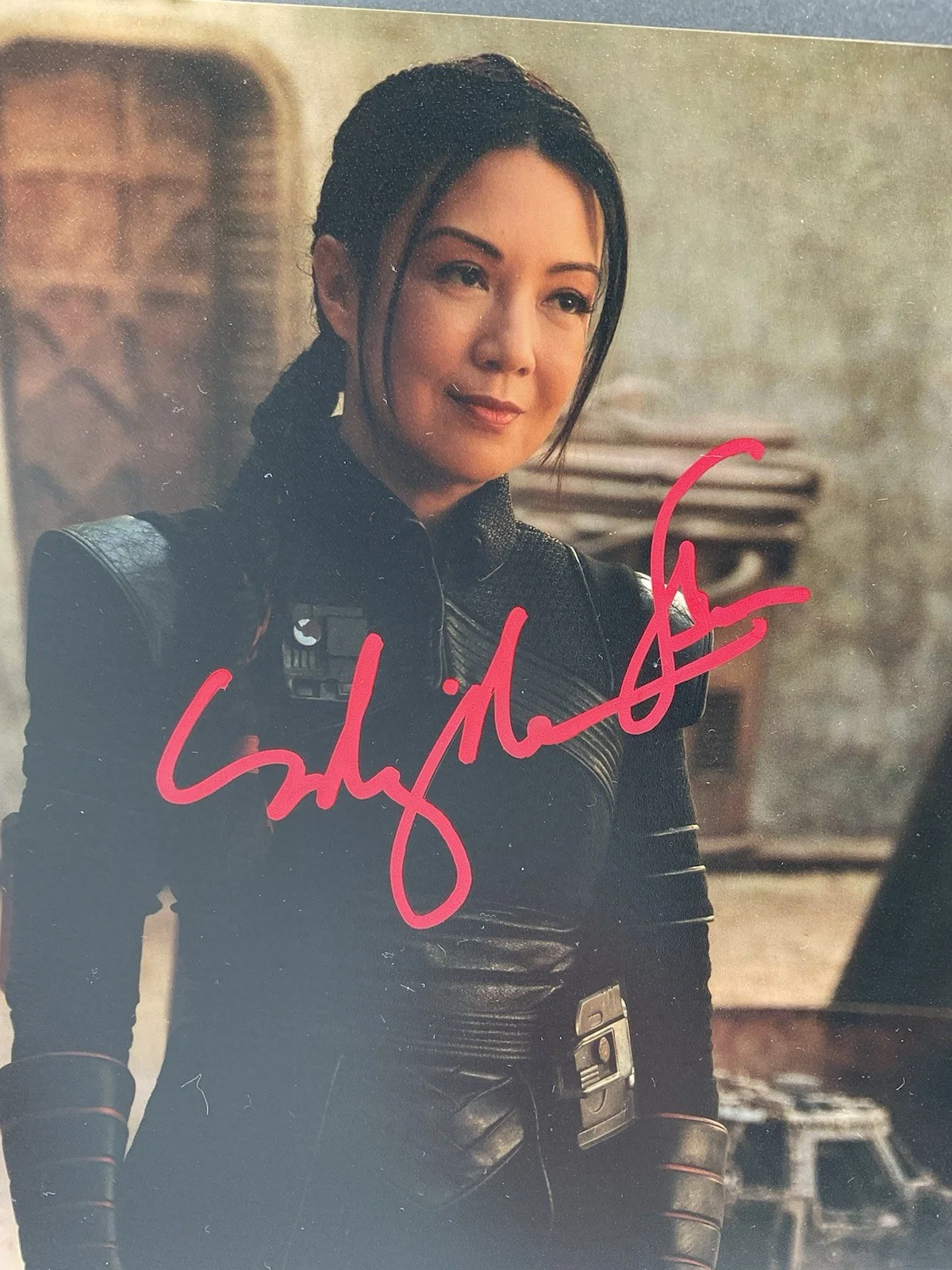 Ming-Na Wen — Ming-Na Wen signed 8x10 Mandalorian signed photo Star Wars signed 8x10 BAS, изображение 2